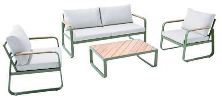 DEA26317 Alu. sofa
