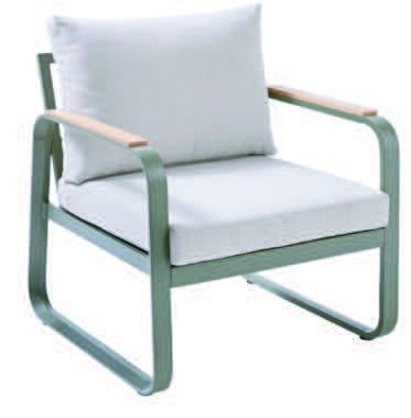 DEA26317 Alu. sofa