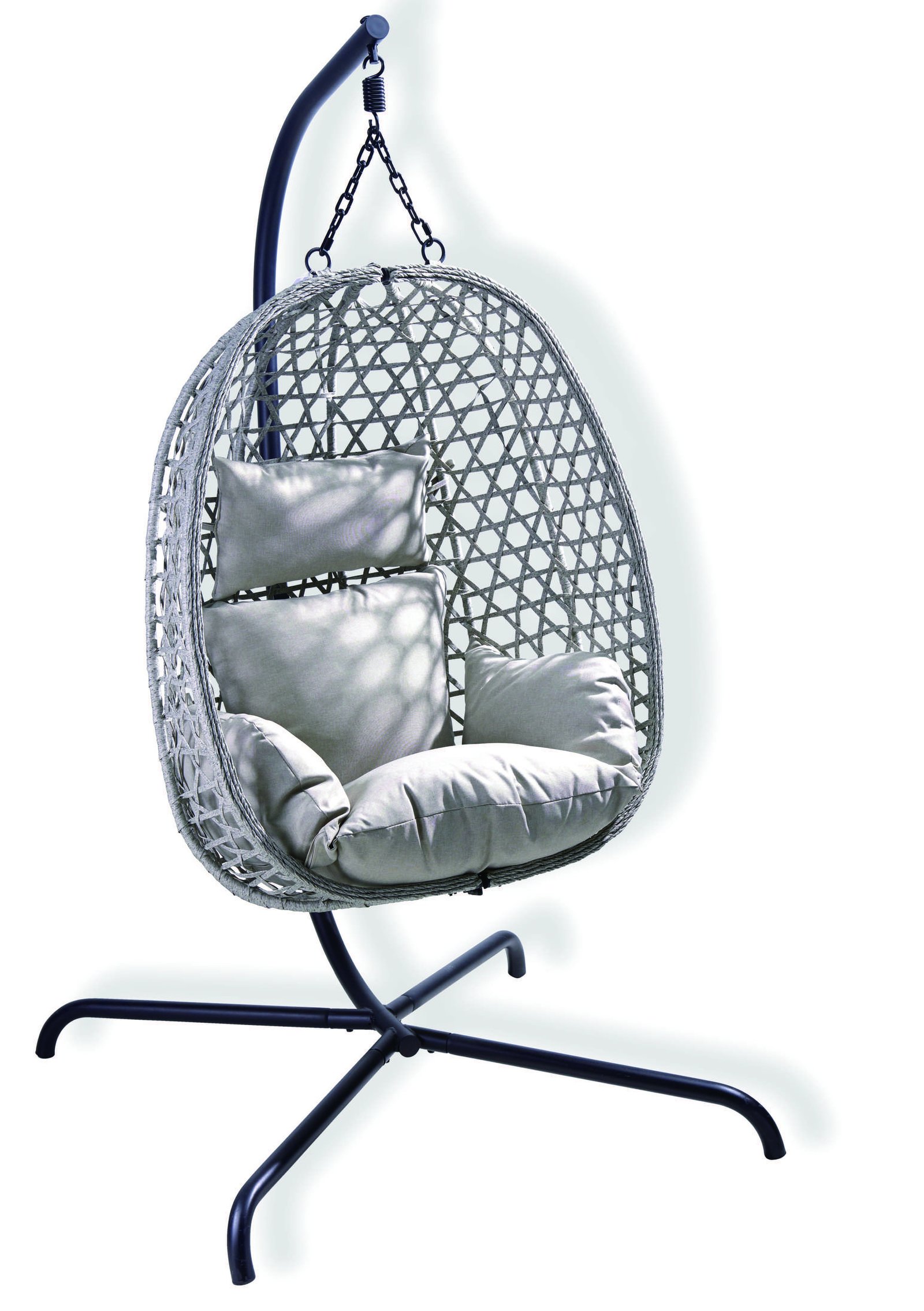 DES26315 Steel hanging chair