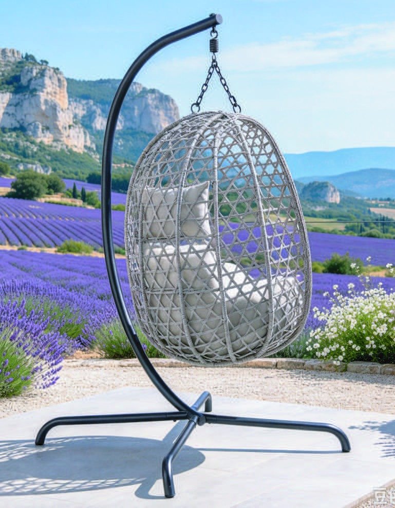 DES26315 Steel hanging chair