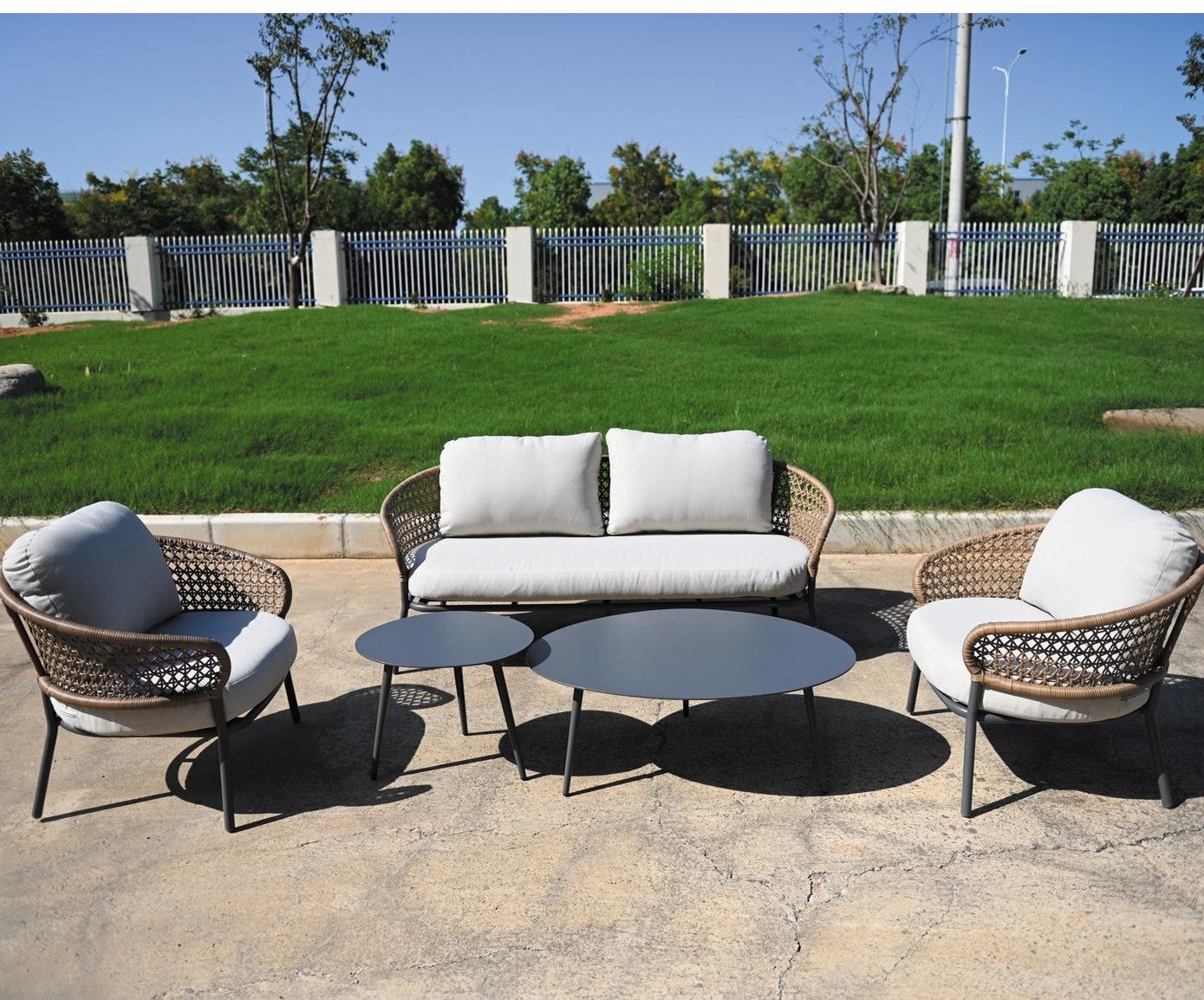DEA22810 Steel sofa set
