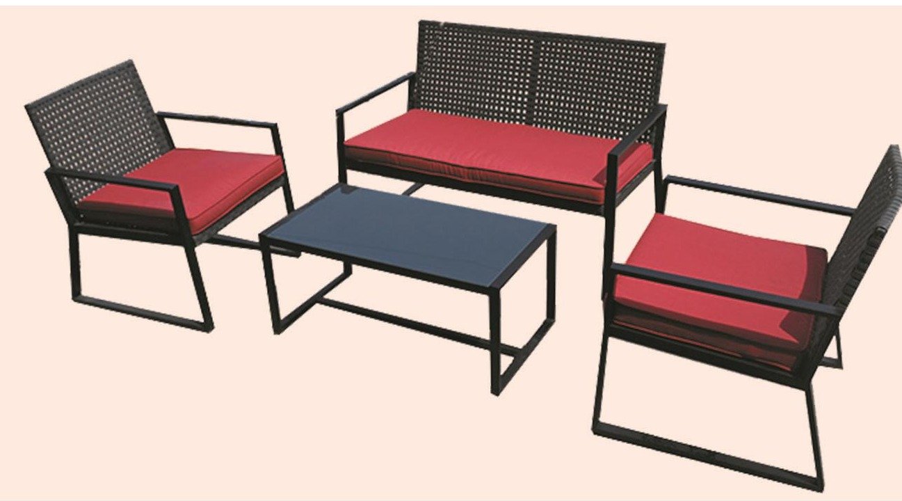 DES21623 Steel sofa set