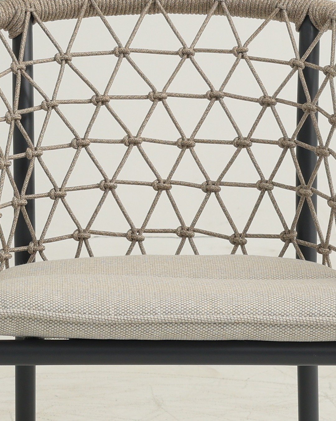 Hand-woven rattan close-up